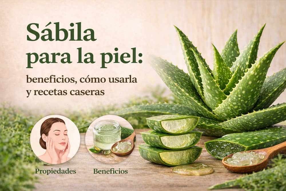 Beneficios de la sábila para la piel