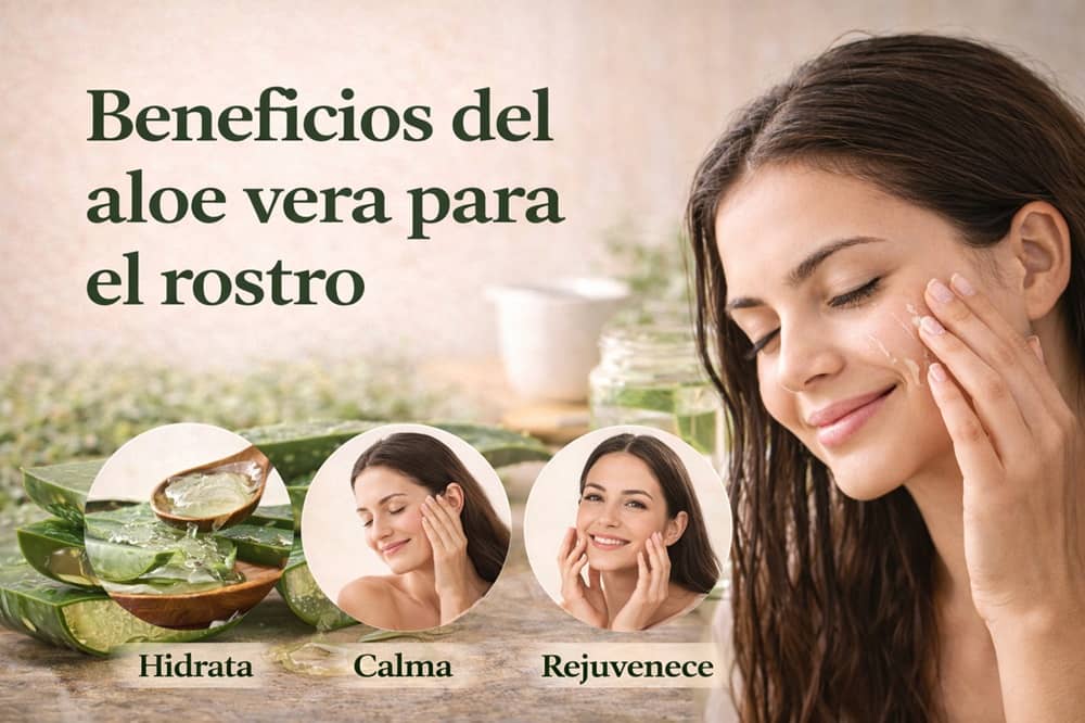 Beneficios del aloe vera para el rostro