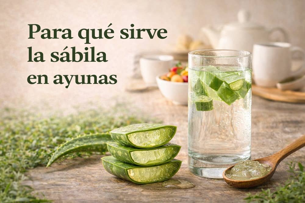 Para qué sirve la sábila en ayunas